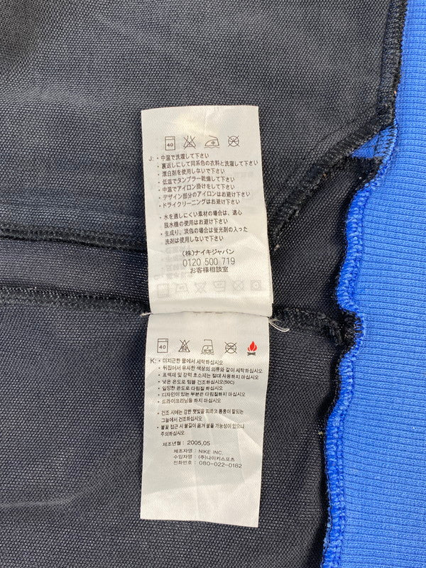 【中古品】【メンズ】 NIKE ナイキ 00S INTER TRACK JACKET トラックジャケット 146-260129-zi-12-min サイズ：S カラー：ブラック/ブルー 万代Net店