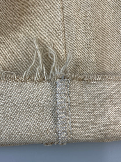 【中古品】【メンズ】 LEVI'S リーバイス 550 PATCH CUSTOM PANT パッチ カスタム パンツ デニム ボトムス 157-260724-hu-28-min サイズ：W32×L32 カラー：ベージュ系 万代Net店