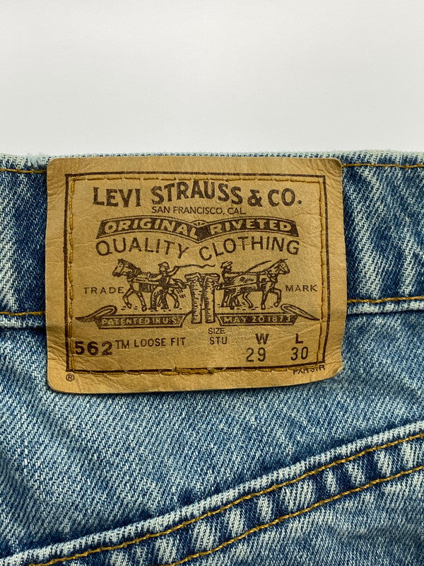 【中古品】【メンズ】 Levi's リーバイス 90S ORANGE TAB 562 DENIM PANT 42762-0214 90年代 オレンジ タブ デニム パンツ メンズ ボトムス ジーパン ジーンズ 157-260220-em-39-min サイズ：W29L30 カラー：インディゴ 万代Net店