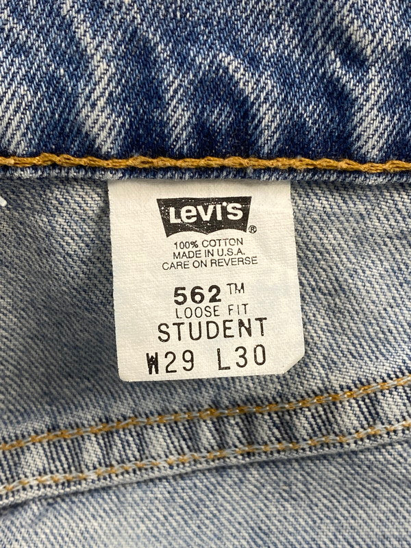 【中古品】【メンズ】 Levi's リーバイス 90S ORANGE TAB 562 DENIM PANT 42762-0214 90年代 オレンジ タブ デニム パンツ メンズ ボトムス ジーパン ジーンズ 157-260220-em-39-min サイズ：W29L30 カラー：インディゴ 万代Net店