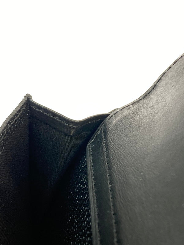 【中古品】【メンズ/レディース】 DIESEL ディーゼル X09664 TRI-FOLD COIN S 三つ折り財布 200-260110-zi-28-min カラー：ブラック 万代Net店