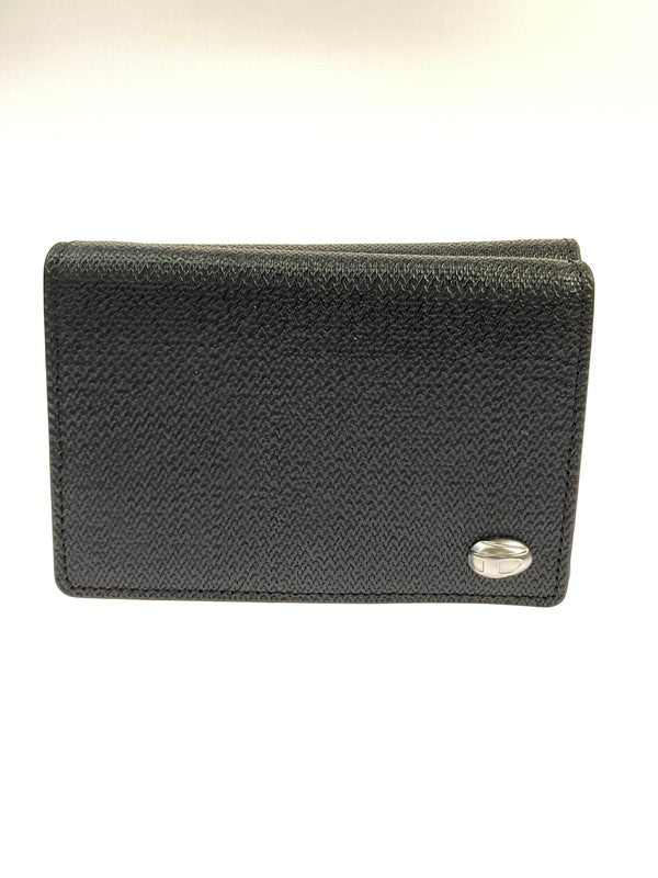 【中古品】【メンズ/レディース】 DIESEL ディーゼル X09664 TRI-FOLD COIN S 三つ折り財布 200-260110-zi-28-min カラー：ブラック 万代Net店