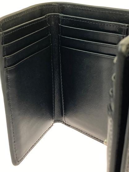 【中古品】【メンズ/レディース】 DIESEL ディーゼル X09664 TRI-FOLD COIN S 三つ折り財布 200-260110-zi-28-min カラー：ブラック 万代Net店
