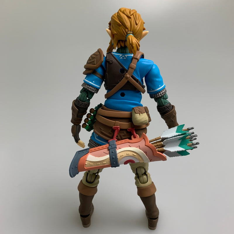 【中古美品】 ゼルダの伝説 figma リンク ティアーズ オブ ザ キングダムver. フィギュア 052-260707-ta-02-min 万代Net店