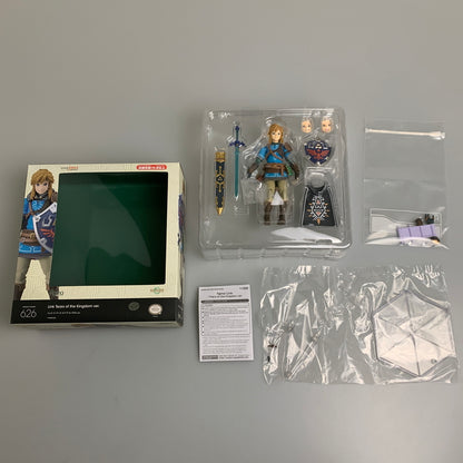 【中古美品】 ゼルダの伝説 figma リンク ティアーズ オブ ザ キングダムver. フィギュア 052-260707-ta-02-min 万代Net店