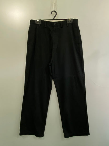 【中古品】【メンズ】 Eddie Bauer エディー・バウアー DOUBLE LOOP TROUSERS BLACK TAG COLLECTION EB0102-M1007 ダブルループ トラウザーズ メンズ パンツ ボトムス 155-260324-em-02-min サイズ：XL カラー：ブラック 万代Net店