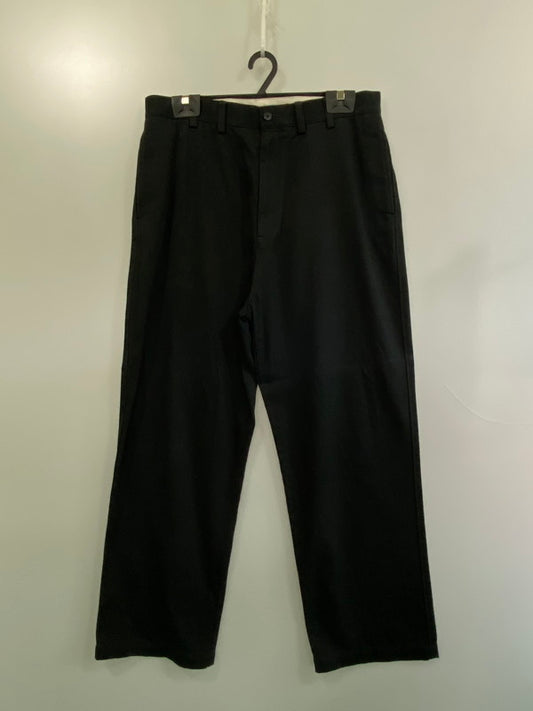 【中古品】【メンズ】 Eddie Bauer エディー・バウアー DOUBLE LOOP TROUSERS BLACK TAG COLLECTION EB0102-M1007 ダブルループ トラウザーズ メンズ パンツ ボトムス 155-260324-em-02-min サイズ：XL カラー：ブラック 万代Net店