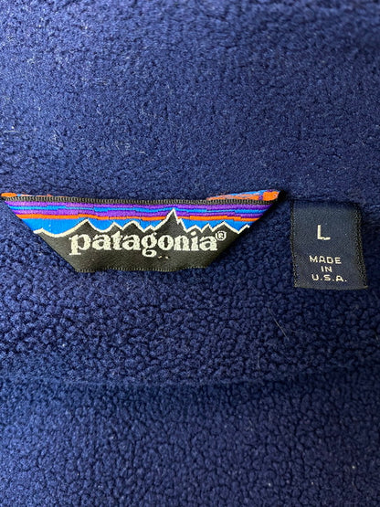 【現状渡し品】【メンズ】 patagonia パタゴニア 42111 80S SHELLED SYNCHILLA JACKET シェルド シンチラ ジャケット 144-260114-zi-21-min サイズ：L カラー：レッド 万代Net店