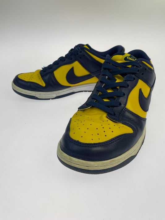 【現状渡し品】【メンズ】 NIKE ナイキ DD1391-700 DUNK LOW MICHIGAN 靴 シューズ スニーカー SNEAKERS 160-260114-zi-67-min サイズ：27cm カラー：イエロー/ネイビー 万代Net店