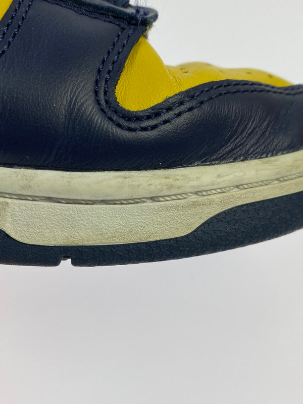 【現状渡し品】【メンズ】 NIKE ナイキ DD1391-700 DUNK LOW MICHIGAN 靴 シューズ スニーカー SNEAKERS 160-260114-zi-67-min サイズ：27cm カラー：イエロー/ネイビー 万代Net店