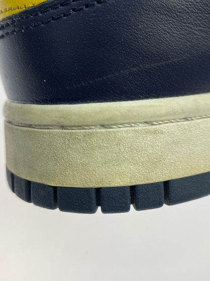 【現状渡し品】【メンズ】 NIKE ナイキ DD1391-700 DUNK LOW MICHIGAN 靴 シューズ スニーカー SNEAKERS 160-260114-zi-67-min サイズ：27cm カラー：イエロー/ネイビー 万代Net店