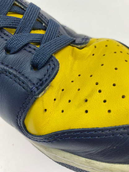 【現状渡し品】【メンズ】 NIKE ナイキ DD1391-700 DUNK LOW MICHIGAN 靴 シューズ スニーカー SNEAKERS 160-260114-zi-67-min サイズ：27cm カラー：イエロー/ネイビー 万代Net店