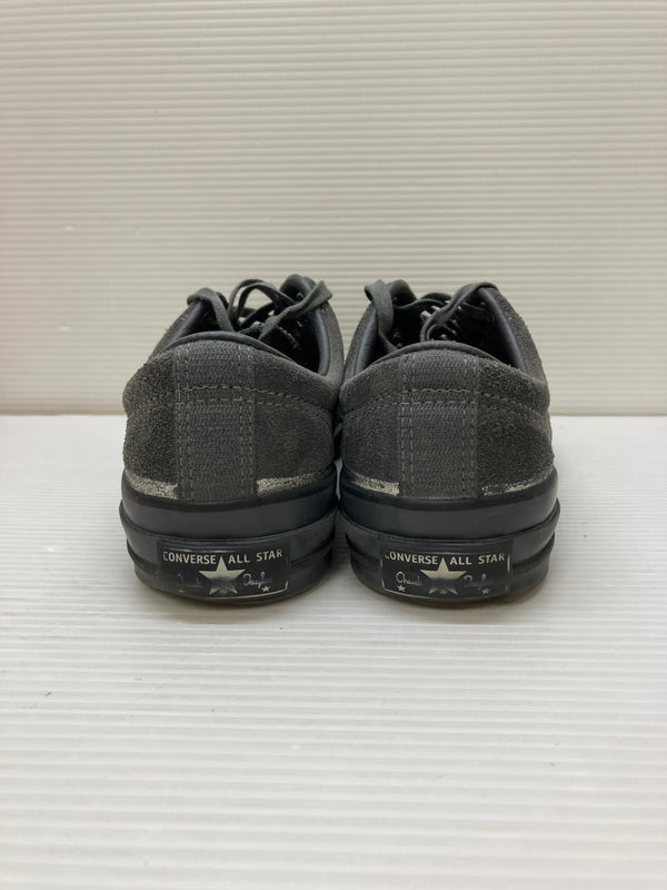 【中古品】【メンズ】 CONVERSE コンバース CHUCK TAYLOR SUEDE NH OX 1AD988 チャックテイラー スニーカー 靴 162-260128-yn-05-min サイズ：27.0cm カラー：GRAY 万代Net店