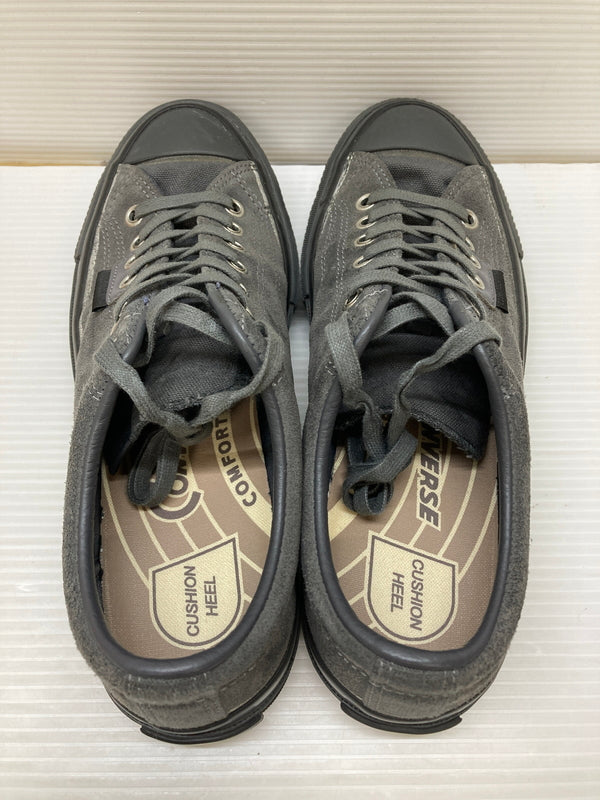 【中古品】【メンズ】 CONVERSE コンバース CHUCK TAYLOR SUEDE NH OX 1AD988 チャックテイラー スニーカー 靴 162-260128-yn-05-min サイズ：27.0cm カラー：GRAY 万代Net店