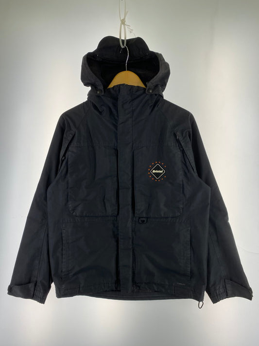 【中古品】【メンズ】 F.C.R.B. エフシーアールビー × NIKE ナイキ 別注 コラボ 00’s STORM-FIT TOUR JACKET 00年代 ストームフィット ツアージャケット ライトアウター 142-260226-kk-02-min サイズ：S カラー：ブラック 万代Net店