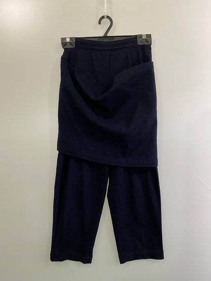 【中古品】【メンズ】 TRICOT COMME DES GARCONS トリコ コム デ ギャルソン TP-08041S WOOL PANTS ウール パンツ メンズ ボトムス 171-260324-em-03-min サイズ：S カラー：ネイビー 万代Net店