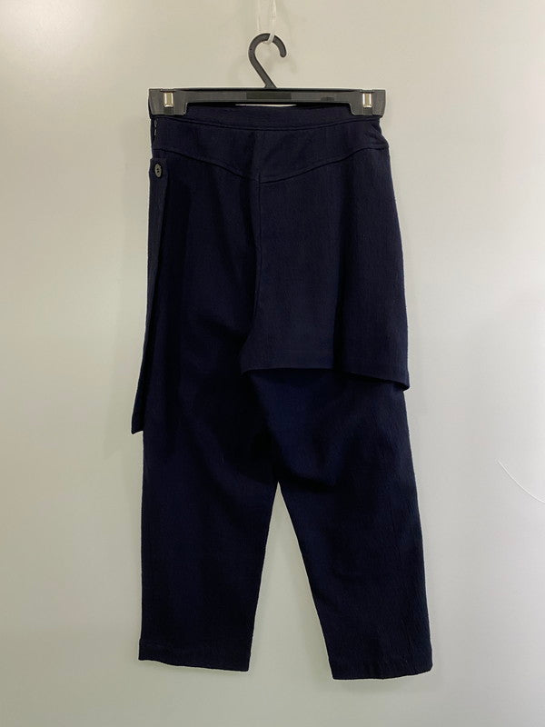 【中古品】【メンズ】 TRICOT COMME DES GARCONS トリコ コム デ ギャルソン TP-08041S WOOL PANTS ウール パンツ メンズ ボトムス 171-260324-em-03-min サイズ：S カラー：ネイビー 万代Net店