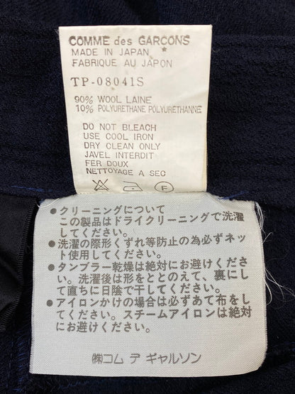 【中古品】【メンズ】 TRICOT COMME DES GARCONS トリコ コム デ ギャルソン TP-08041S WOOL PANTS ウール パンツ メンズ ボトムス 171-260324-em-03-min サイズ：S カラー：ネイビー 万代Net店