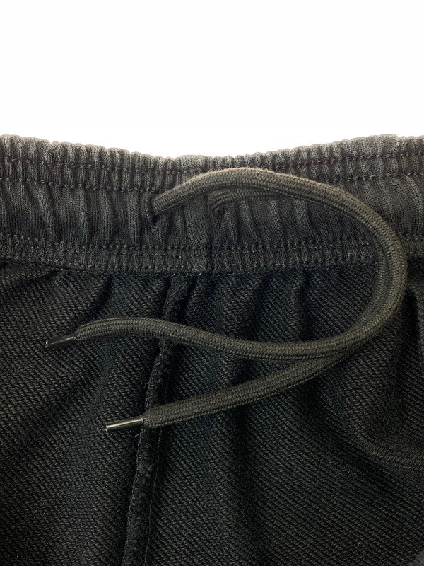 【中古品】【メンズ】 WOKE EDGE ウォークエッジ FADED ENBROIDERY SWEATPANT フェイデッド エンブロイダリー スウェットパンツ メンズ ボトムス 153-260311-em-47-min サイズ：XL カラー：ブラック 万代Net店