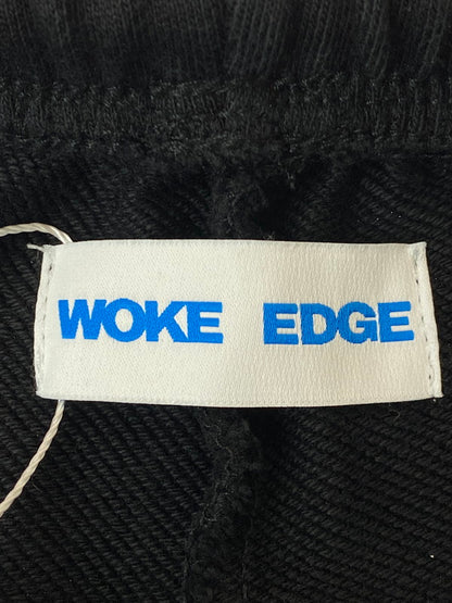【中古品】【メンズ】 WOKE EDGE ウォークエッジ FADED ENBROIDERY SWEATPANT フェイデッド エンブロイダリー スウェットパンツ メンズ ボトムス 153-260311-em-47-min サイズ：XL カラー：ブラック 万代Net店