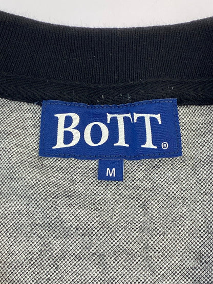 【中古品】【メンズ】 BOTT ボット SOUND LOGO S S POLO ポロシャツ トップス 142-260129-zi-04-min サイズ：M カラー：ブラック/ホワイト 万代Net店