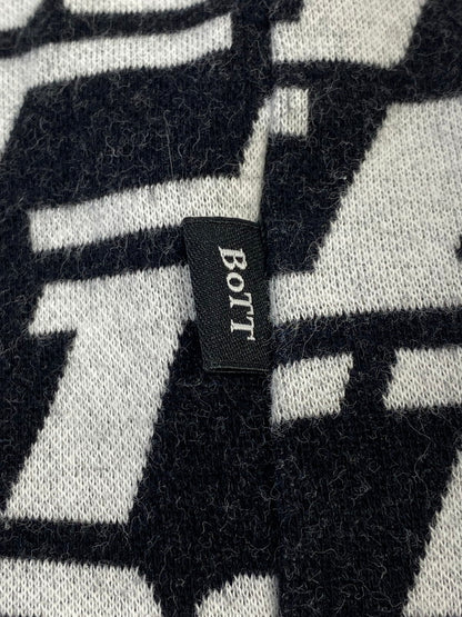 【中古品】【メンズ】 BOTT ボット SOUND LOGO S S POLO ポロシャツ トップス 142-260129-zi-04-min サイズ：M カラー：ブラック/ホワイト 万代Net店