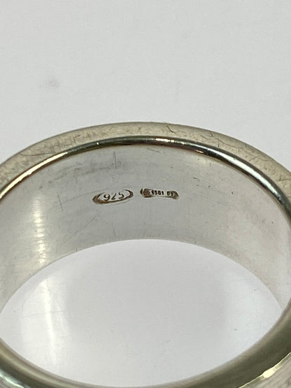 【中古品】【レディース】 GUCCI グッチ LOGO SILVER RING 163179 ロゴ シルバー リング シルバー925 182-260202-em-47-min カラー：シルバー 万代Net店