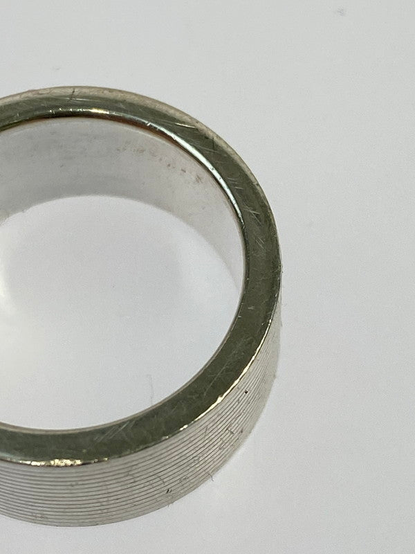 【中古品】【レディース】 GUCCI グッチ LOGO SILVER RING 163179 ロゴ シルバー リング シルバー925 182-260202-em-47-min カラー：シルバー 万代Net店