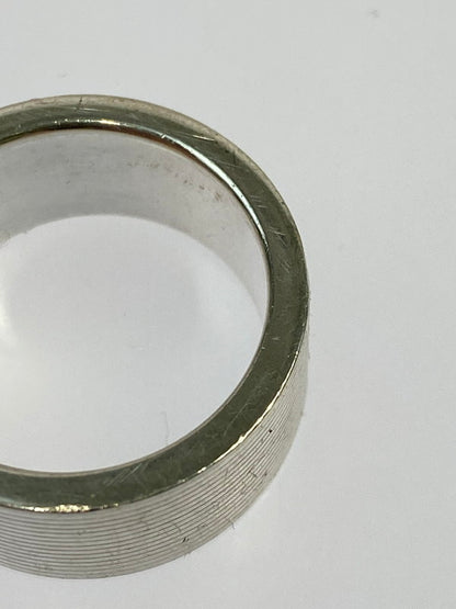 【中古品】【レディース】 GUCCI グッチ LOGO SILVER RING 163179 ロゴ シルバー リング シルバー925 182-260202-em-47-min カラー：シルバー 万代Net店