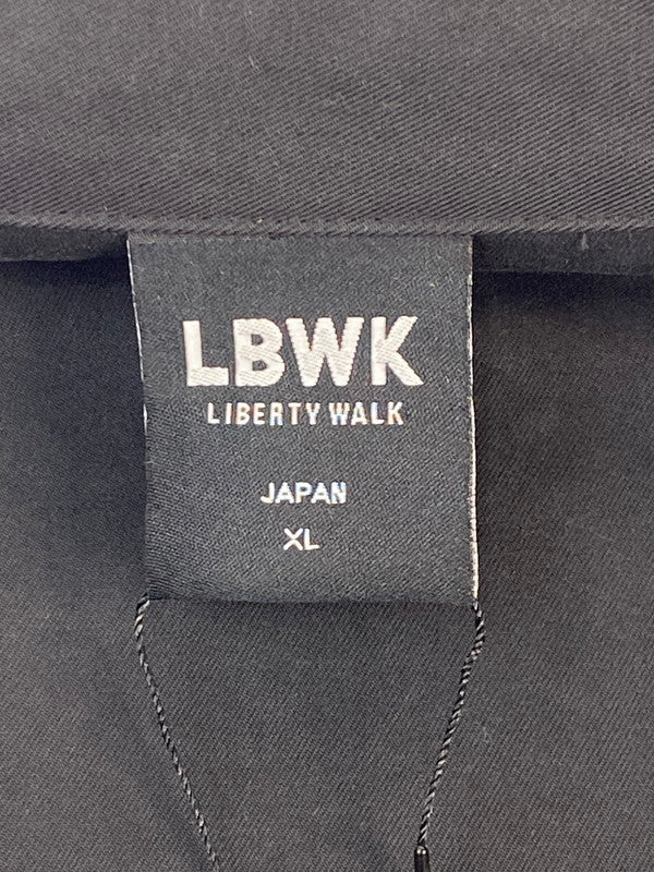 【中古品】【メンズ】 LIBERTY WALK リバティーウォーク YST0003-09-B S S SHIRT 半袖シャツ トップス 142-260129-zi-05-min サイズ：XL カラー：ブラック 万代Net店