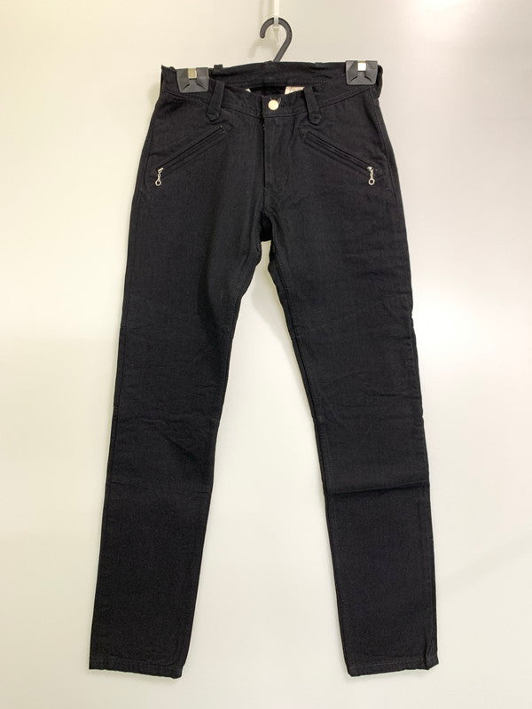 【中古品】【メンズ】 WESTRIDE ウエストライド バイカー デニム パンツ メンズ ボトムス ジーンズ ライダー ジーンズ 156-260116-em-44-min サイズ：31 カラー：ブラック 万代Net店