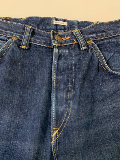 【中古品】【メンズ】 WAREHOUSE ウエアハウス × LEE リー 別注 コラボ DENIM PANTS 95941 101B デニムパンツ ボトムス ジーンズ 156-260121-kk-38-min サイズ：30 カラー：インディゴ 万代Net店