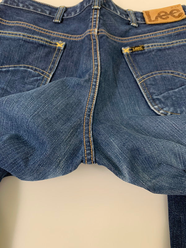 【中古品】【メンズ】 WAREHOUSE ウエアハウス × LEE リー 別注 コラボ DENIM PANTS 95941 101B デニムパンツ ボトムス ジーンズ 156-260121-kk-38-min サイズ：30 カラー：インディゴ 万代Net店