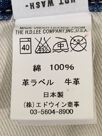 【中古品】【メンズ】 WAREHOUSE ウエアハウス × LEE リー 別注 コラボ DENIM PANTS 95941 101B デニムパンツ ボトムス ジーンズ 156-260121-kk-38-min サイズ：30 カラー：インディゴ 万代Net店