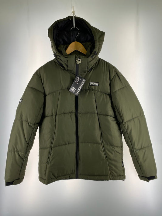 【中古美品】【メンズ】 STARTER BLACK LABEL スターターブラックレーベル ST-ST138 PUFFER JACKET パッファー ジャケット 142-260110-zi-44-min サイズ：M カラー：グリーンカーキ 万代Net店