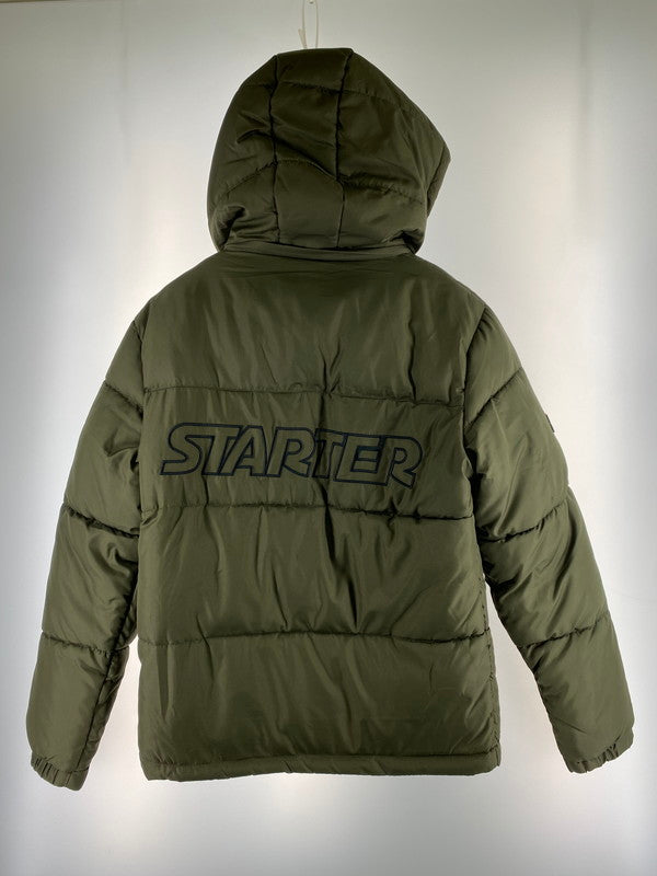 【中古美品】【メンズ】 STARTER BLACK LABEL スターターブラックレーベル ST-ST138 PUFFER JACKET パッファー ジャケット 142-260110-zi-44-min サイズ：M カラー：グリーンカーキ 万代Net店