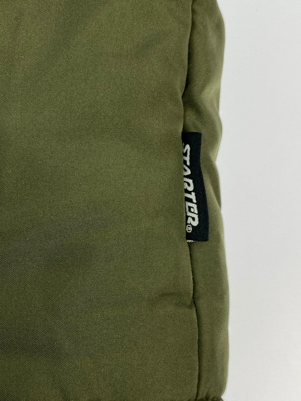 【中古美品】【メンズ】 STARTER BLACK LABEL スターターブラックレーベル ST-ST138 PUFFER JACKET パッファー ジャケット 142-260110-zi-44-min サイズ：M カラー：グリーンカーキ 万代Net店