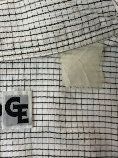 【中古品】【メンズ】 FINESSE フィネス × GOODENOUGH グッドイナフ チェックシャツ 長袖 メンズ トップス 142-260116-em-25-min サイズ：L カラー：ホワイト（チェック柄） 万代Net店
