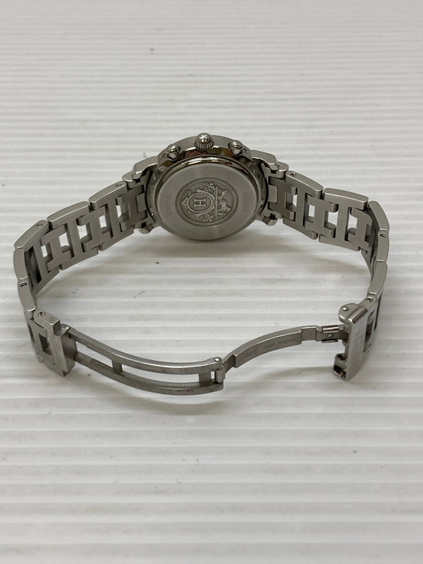 【中古品】【レディース】 HERMES エルメス クリッパー クロノグラフ CL1.310 腕時計 レディース ウォッチ 197-260115-em-25-min カラー：シルバー 万代Net店