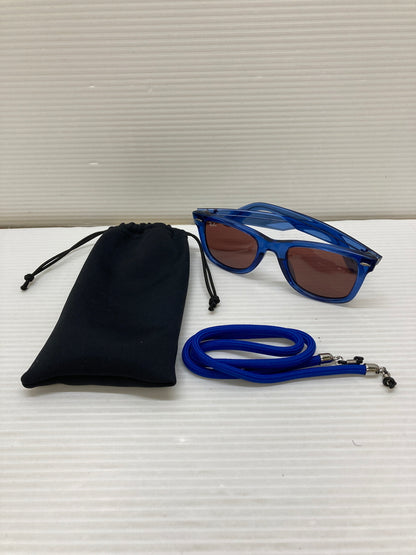 【中古品】【メンズ】 Ray-Ban レイバン ORIGINAL WAYFARER CLASSIC RB2140-F オリジナル ウェイファーラー クラシック サングラス 52□22-150 203-260115-em-16-min カラー：ブルー/ブラウン 万代Net店