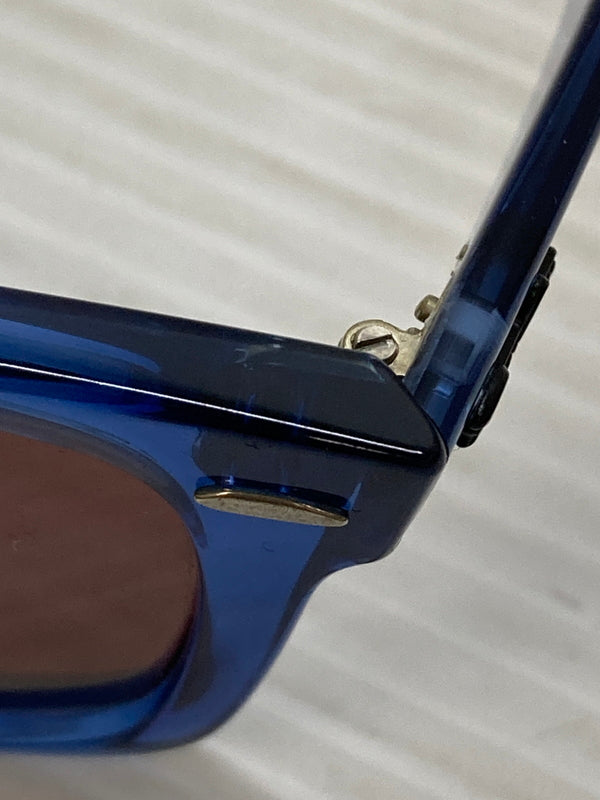 【中古品】【メンズ】 Ray-Ban レイバン ORIGINAL WAYFARER CLASSIC RB2140-F オリジナル ウェイファーラー クラシック サングラス 52□22-150 203-260115-em-16-min カラー：ブルー/ブラウン 万代Net店