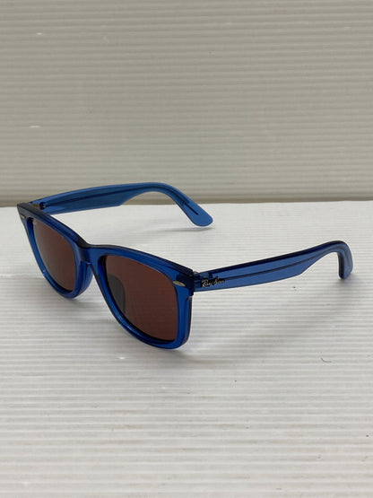 【中古品】【メンズ】 Ray-Ban レイバン ORIGINAL WAYFARER CLASSIC RB2140-F オリジナル ウェイファーラー クラシック サングラス 52□22-150 203-260115-em-16-min カラー：ブルー/ブラウン 万代Net店