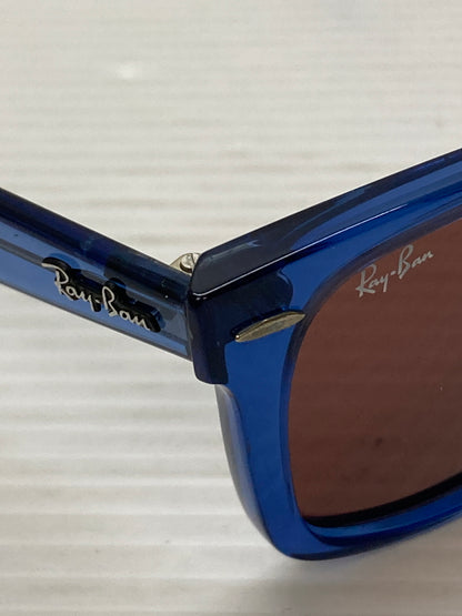 【中古品】【メンズ】 Ray-Ban レイバン ORIGINAL WAYFARER CLASSIC RB2140-F オリジナル ウェイファーラー クラシック サングラス 52□22-150 203-260115-em-16-min カラー：ブルー/ブラウン 万代Net店