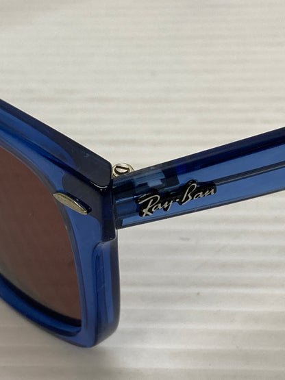 【中古品】【メンズ】 Ray-Ban レイバン ORIGINAL WAYFARER CLASSIC RB2140-F オリジナル ウェイファーラー クラシック サングラス 52□22-150 203-260115-em-16-min カラー：ブルー/ブラウン 万代Net店