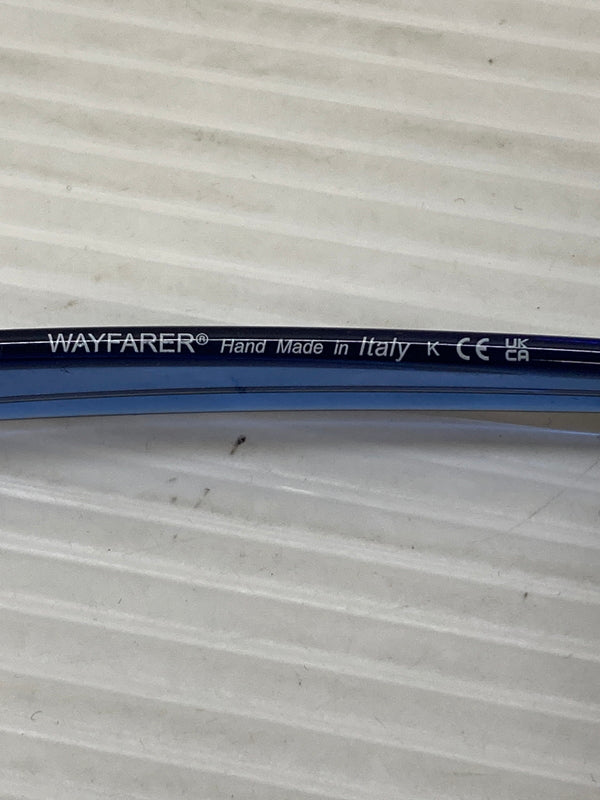 【中古品】【メンズ】 Ray-Ban レイバン ORIGINAL WAYFARER CLASSIC RB2140-F オリジナル ウェイファーラー クラシック サングラス 52□22-150 203-260115-em-16-min カラー：ブルー/ブラウン 万代Net店