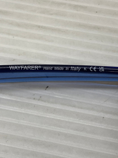 【中古品】【メンズ】 Ray-Ban レイバン ORIGINAL WAYFARER CLASSIC RB2140-F オリジナル ウェイファーラー クラシック サングラス 52□22-150 203-260115-em-16-min カラー：ブルー/ブラウン 万代Net店