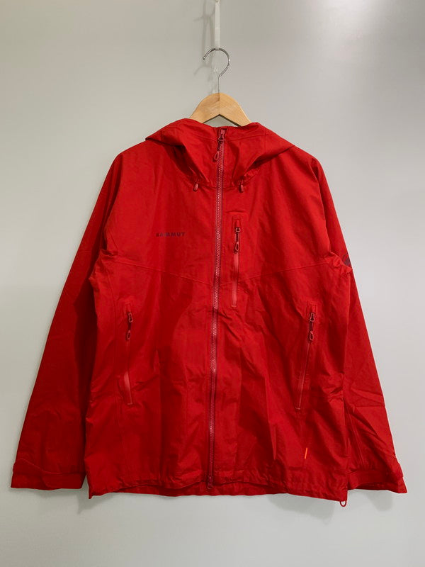 【中古品】【メンズ】 Mammut マムート 1010-27550 AYAKO PRO HS HOODED JACKET フーデットジャケット アウター 144-260120-AS-13-min サイズ：L カラー：レッド 万代Net店
