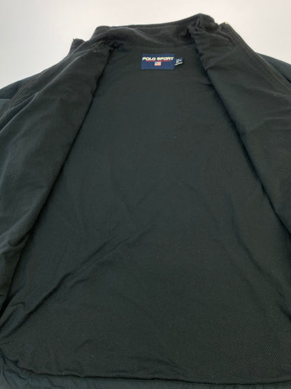 【現状渡し品】【メンズ】 POLO SPORTS ポロスポーツ 90’s JACKET 90年代 ポリエステル ジャケット アウター 146-260221-SH-06-min サイズ：M カラー：ブラック 万代Net店