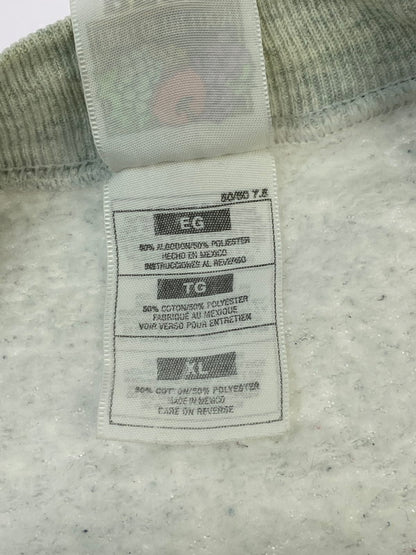 【中古品】【メンズ】 UNKNOWN 90's ALPHABET DESIGN PRINT SWEATSHIRT 90年代 アルファベット デザイン プリントスウェット トップス トレーナー 146-260126-kk-08-min サイズ：XL カラー：グレー 万代Net店
