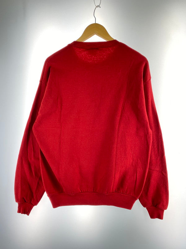 【中古品】【メンズ】 DISNEY WALT DISNEY STUDIOS SWEATSHIRT ディズニー スウェットシャツ トレーナートップス 146-260205-yn-10-min サイズ：L カラー：レッド 万代Net店